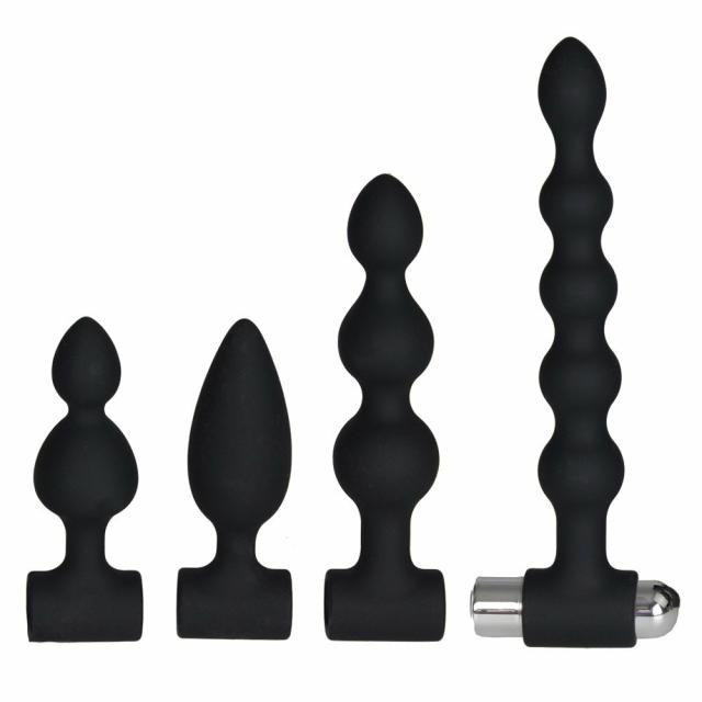 10 Function Vibrating Bullet Anal Toy Set Anal Toys