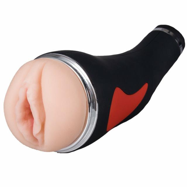 30 Function Realistic Suction Cup Vibrating Masturbator Male Sex Toys