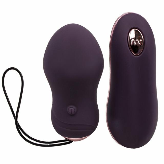 Amethyst 10 Function Rechargeable Remote Love Egg Love Eggs & Ben Wa Balls