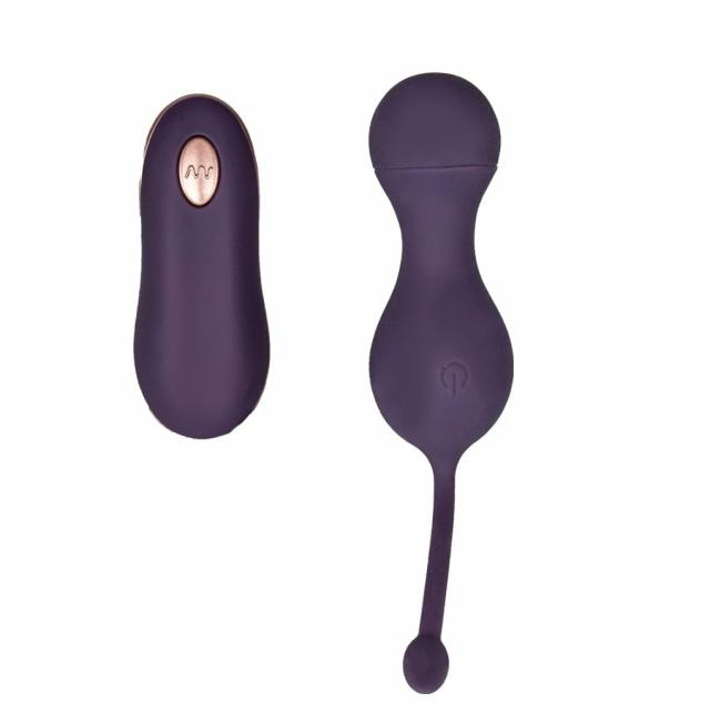 Amethyst 10 Function Vibrating Kegel Balls Love Eggs & Ben Wa Balls