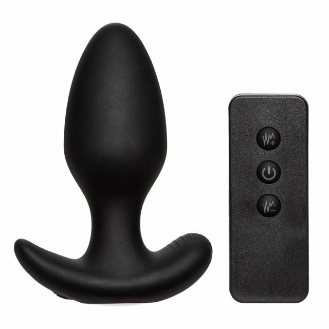 Anchorman 10 Function Remote Vibrating Butt Plug – 4 Inch Anal Toys