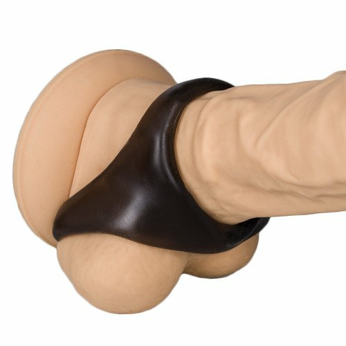 Ball Blocker Translucent Cock Ring & Ball Strap Bondage & Fetish