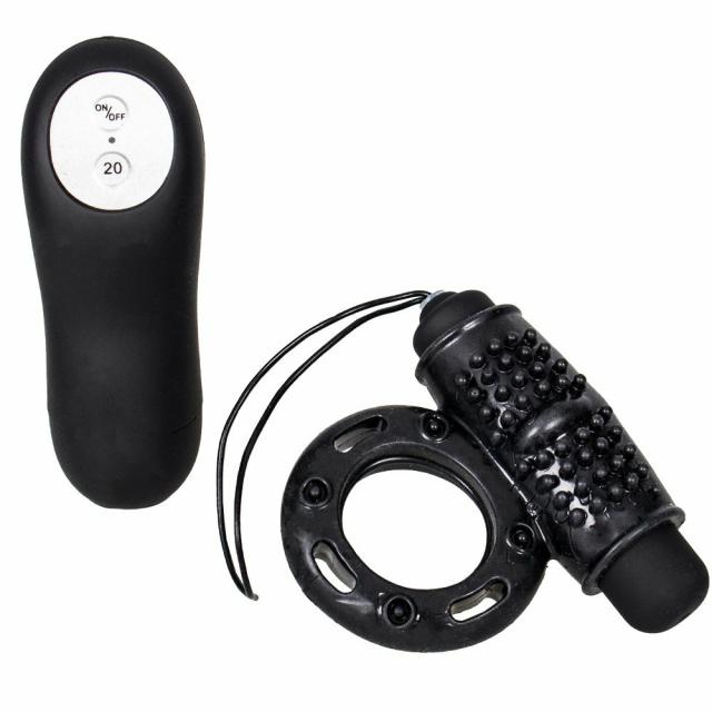 Big League 20 Function Remote Vibrating Cock Ring Cock Rings