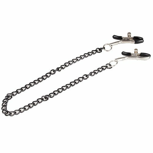 Black Chain Nipple Clamps Nipple Toys & Clit Toys