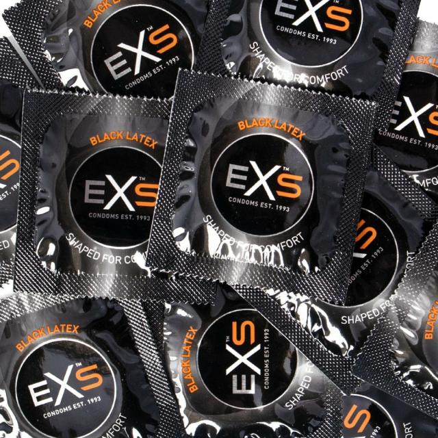 Black Latex Condoms – 25 Pack Sex Aids,Lubes & Fun