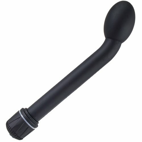 Black Slim Vibrating P-Spot Massager Male Sex Toys