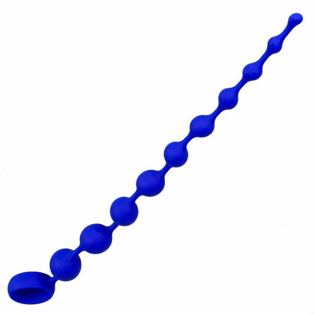 Blue Silicone Anal Beads – 14 Inch Anal Toys