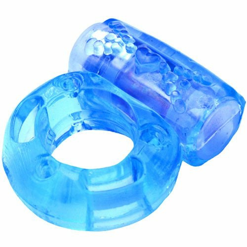 Bold Basics Blue Vibrating Cock Ring Cock Rings