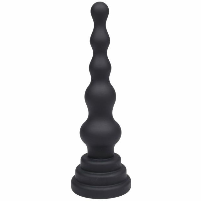 Booty Hunter Silicone Beaded Butt Plug – 6.5 Inch Anal Toys