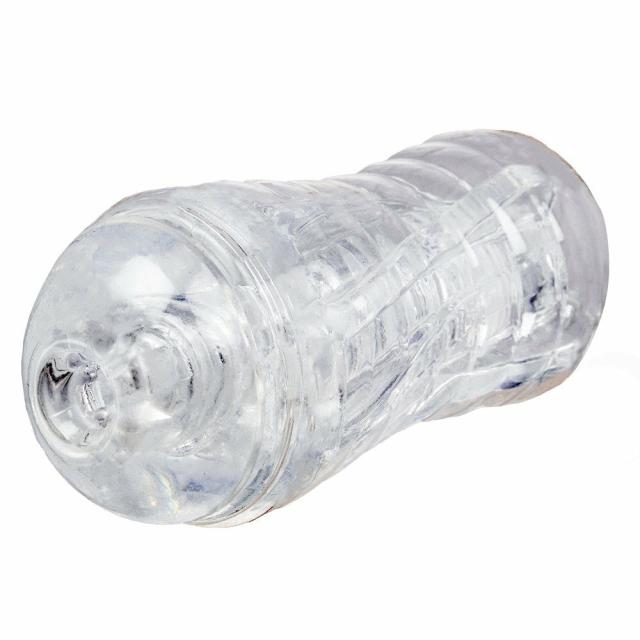 Boss Ice Blizzard Clear Neutral Masturbator – 7 Inch Male Sex Toys