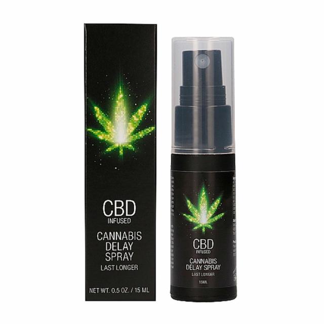 Cbd Cannabis Delay Spray – 15Ml Male Sex Aids