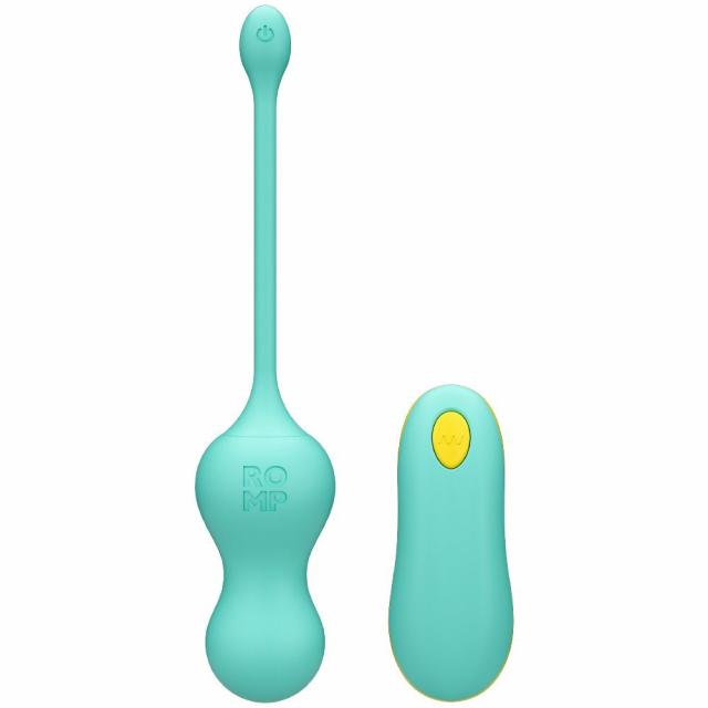 Cello Teal 6 Function Remote Control Vibrating Love Egg Love Eggs & Ben Wa Balls