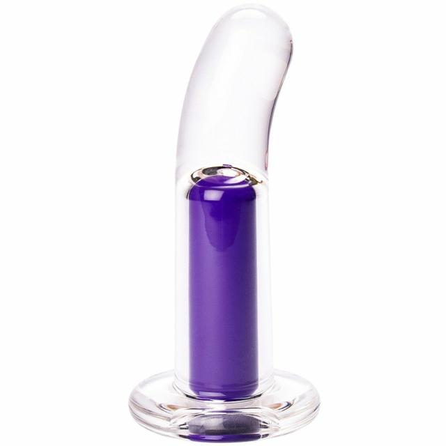 Clear Acrylic 10 Function Prostate Butt Plug – 4.5 Inch Anal Toys