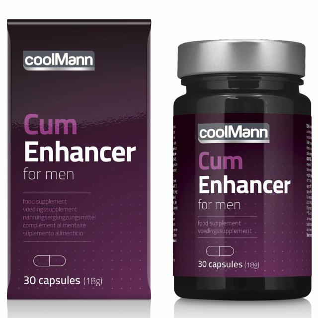 Coolmann Cum Enhancer Supplement – 30 Capsules Male Sex Aids