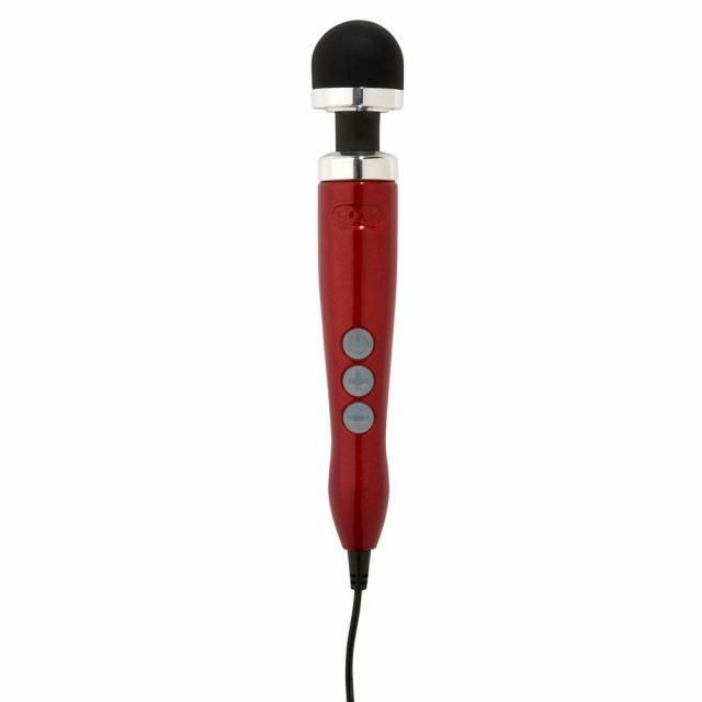 Die Cast 3 Candy Red Wand Vibrator Massage Wand Vibrators