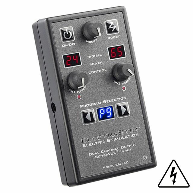 Em140 Sensavox Dual Channel Electrosex Stimulator Kit Bondage & Fetish