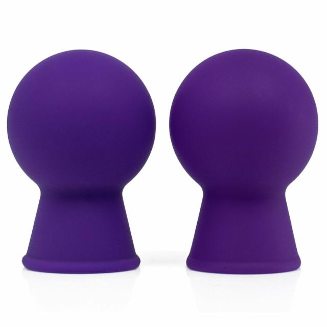 Erogenixx Purple Silicone Nipple Suckers Nipple Toys & Clit Toys