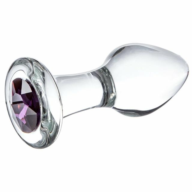 Glass Jewelled Butt Plug – 4 Inch Butt Plugs