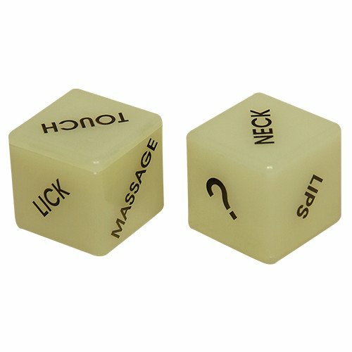 Glow In The Dark Erotic Dice Adult Gifts & Games