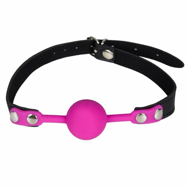 Humble Humiliation Purple Silicone Ball Gag Ball Gags & Mouth Gags