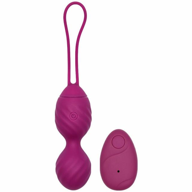 Intimate Embrace Purple 10 Function Remote Love Egg Love Eggs & Ben Wa Balls