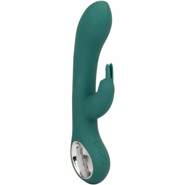 Ivy Green Silicone 16 Function Rabbit Vibrator Rabbit Vibrators