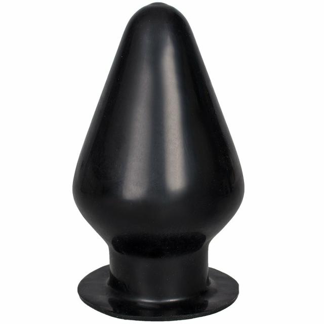 Latex Black Butt Plug – 5 Inch Butt Plugs