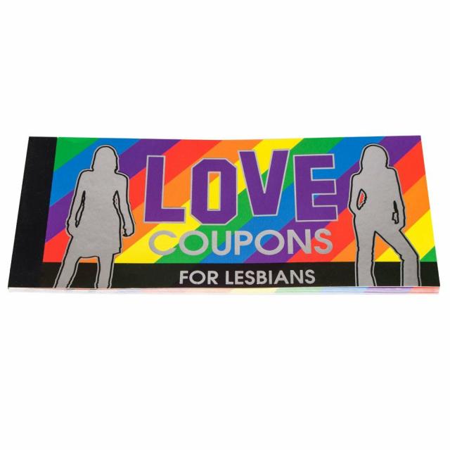 Lesbian Love Coupons Adult Gifts & Games