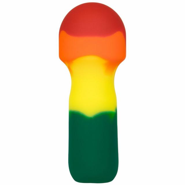 Lil Lover Rainbow 16 Function Mini Wand Vibrator Massage Wand Vibrators