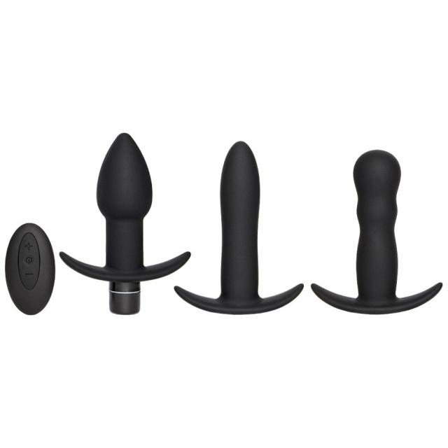 Love Triangle 10 Function Bullet & Butt Plug Sleeve Set Anal Toys