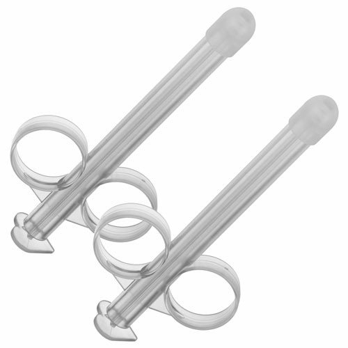 Lube Tube 2 Pack Lubricant Applicator Syringe Anal Sex Aids