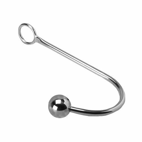 Luxury Stainless Steel Single Ball Anal Hook Anal Toys