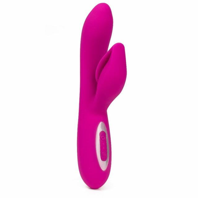 Magenta 10 Function Clit-Flicking G-Spot Rabbit Vibrator Rabbit Vibrators