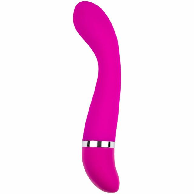 Magenta Silicone 30 Function Curved G-Spot Vibrator Sex Toys