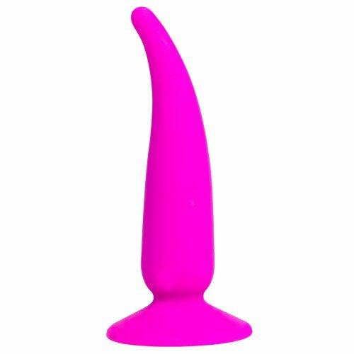 Magenta Silicone G-Spot & P-Spot Stimulator – 5 Inch Butt Plugs