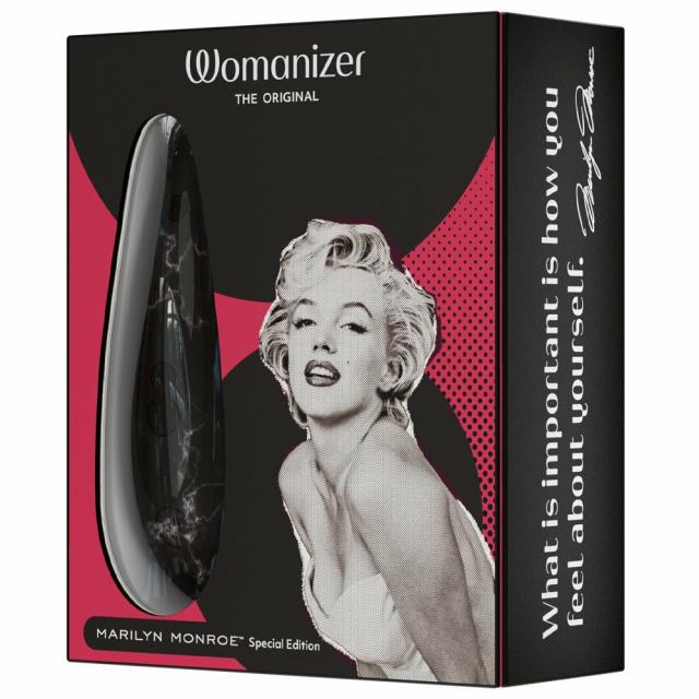 Marilyn Monroe Black Marble 10 Function Clitoral Stimulator Clitoral Suction Vibrators