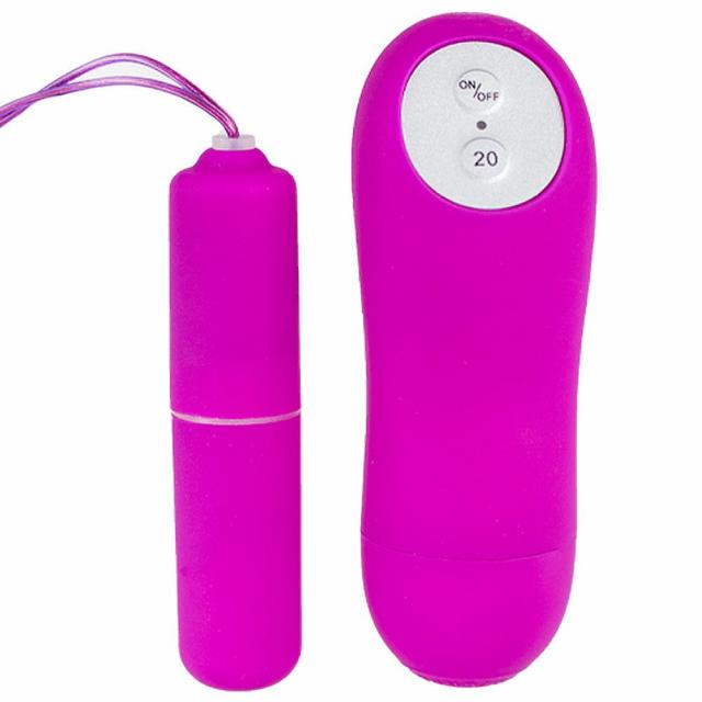 Mini 20 Speed Remote Bullet Sex Toys