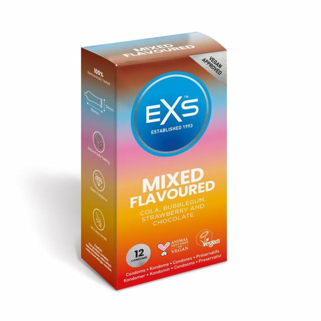 Mixed Flavour Condoms – 12 Pack Condoms