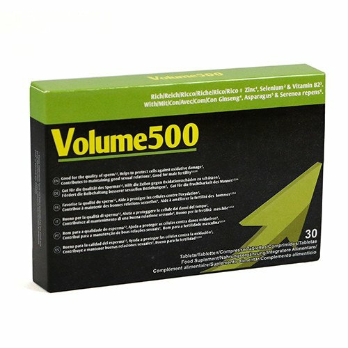 Natural Volume 500 Sperm Enhancing Pills – 30 Capsules Male Sex Aids