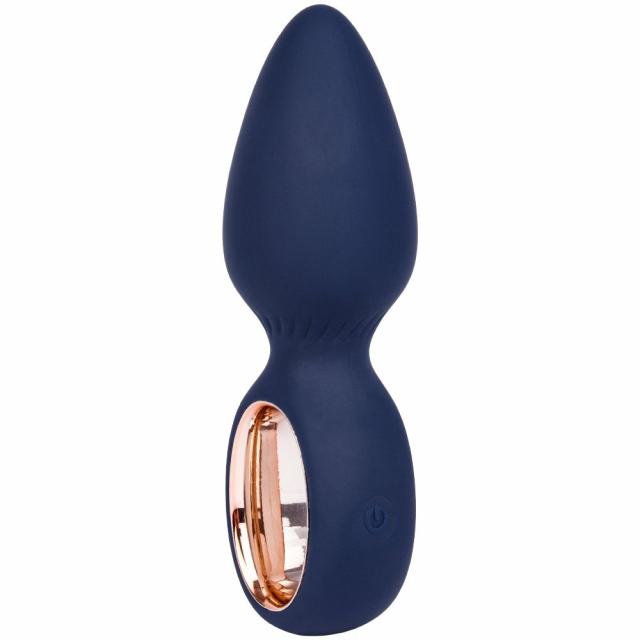 Navy Rose Gold 11 Function Rechargeable Butt Plug Butt Plugs