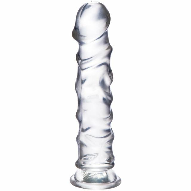 Nobbly Jobbly Clear Suction Cup Dildo – 8.8 Inch Dildos