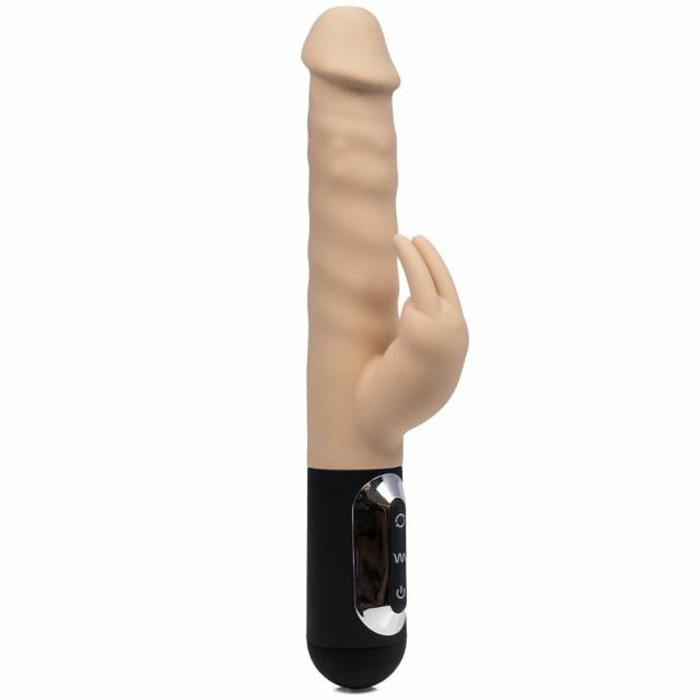 Nudist 10 Function Thrusting Rabbit Vibrator Rabbit Vibrators