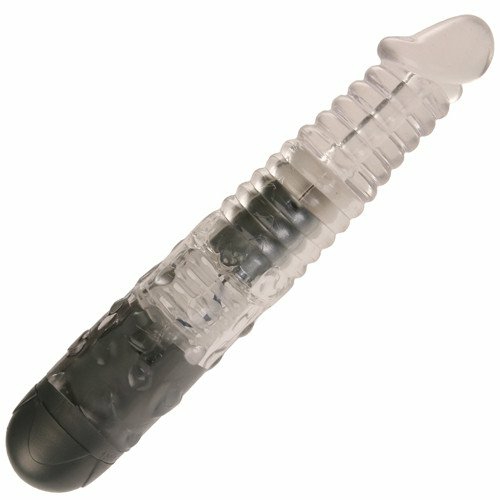 Nymph Clear 10 Function Vibrating Dildo – 7 Inch Dildos