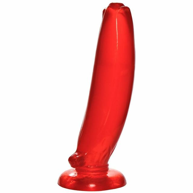 O-Gasmic Red Jelly Banana Dildo – 6 Inch Anal Toys