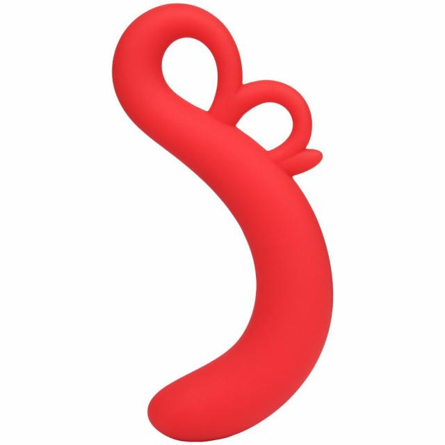 P-Shooter Red Silicone Prostate Massager – 5.4 Inch Anal Toys