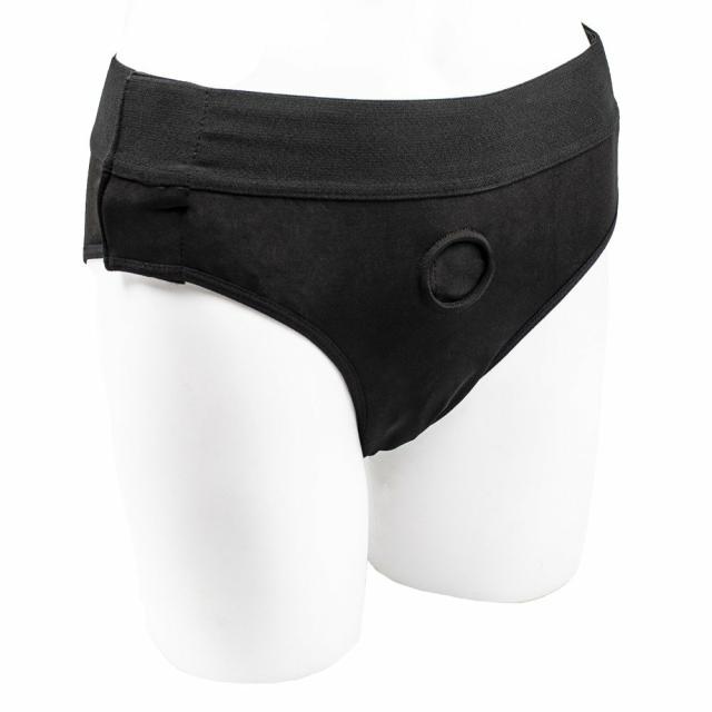 Packing And Strap-On Harness Briefs With Vibe Pockets Sex Toys