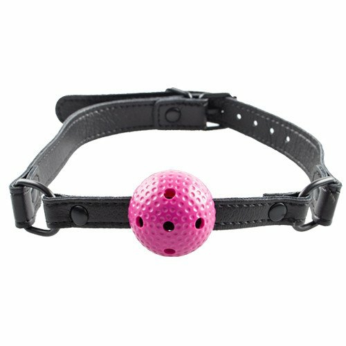 Pink Small Vented Ball Gag Ball Gags & Mouth Gags