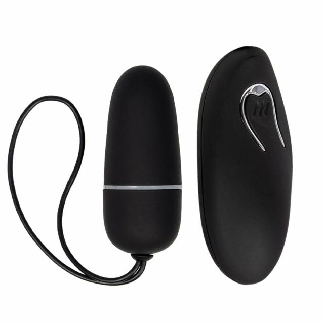 Pleasure Hunt Black 12 Function Remote Control Love Egg Love Eggs & Ben Wa Balls