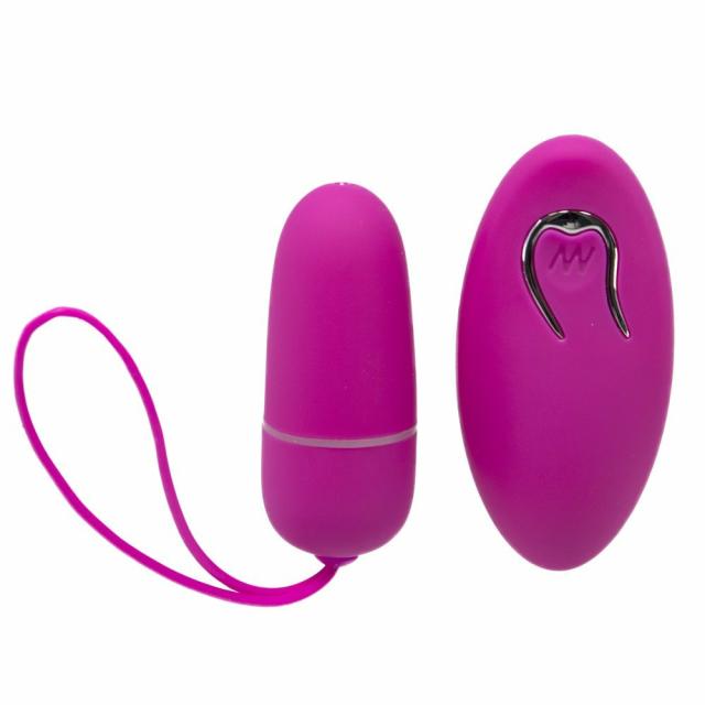 Pleasure Hunt Pink 12 Function Remote Control Love Egg Love Eggs & Ben Wa Balls