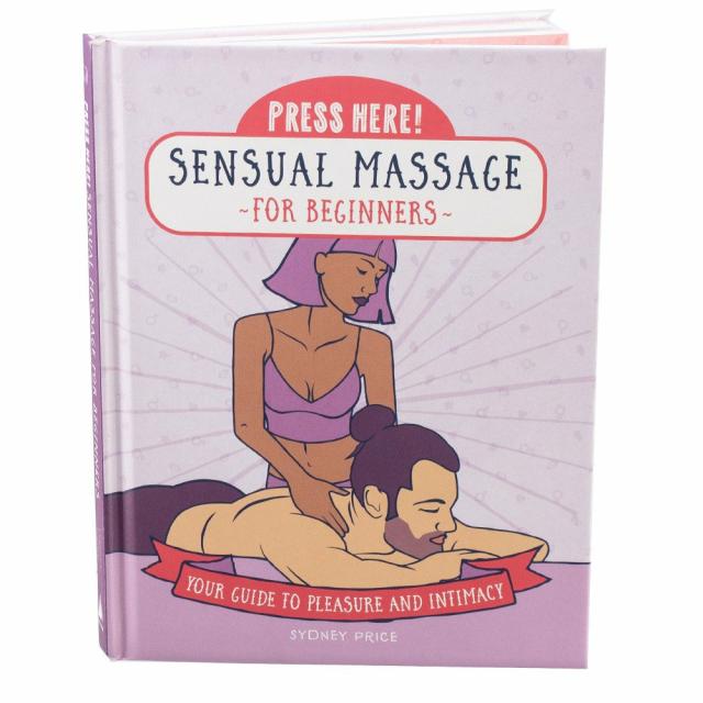 Press Here! Sensual Massage For Beginners Book Adult Gifts & Games